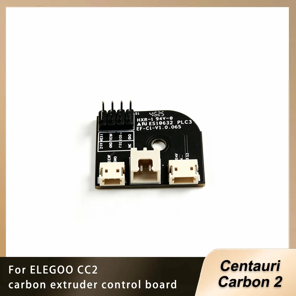 For ELEGOO CC2 Carbon Extruder Control Board 3D Printer Accessories Nozzle Heating Interface Adapter Board For Centauri Carbon 2