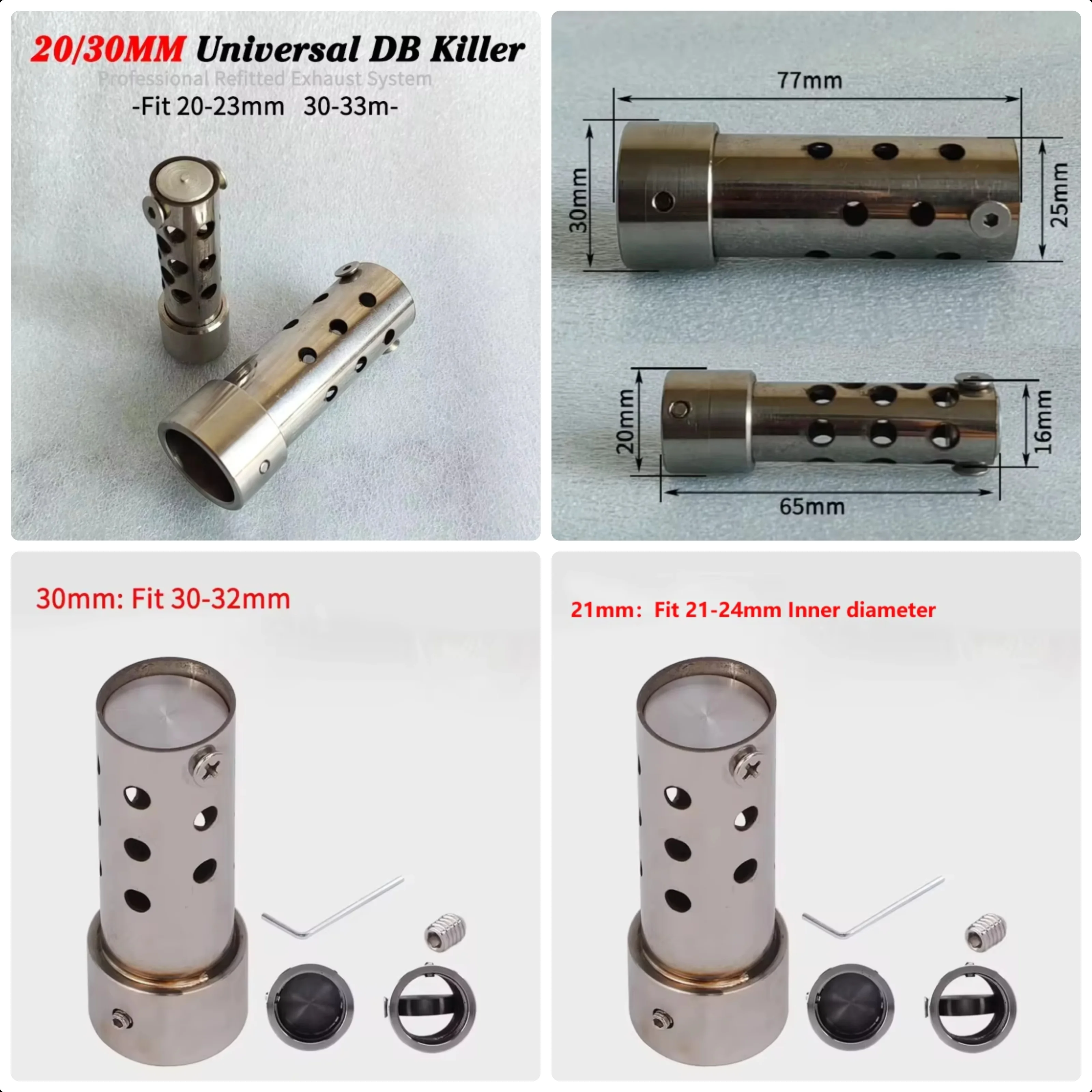 ¿Qué es el DB Killer Modificado y por qué es la mejor opción para tu moto en AliExpress?