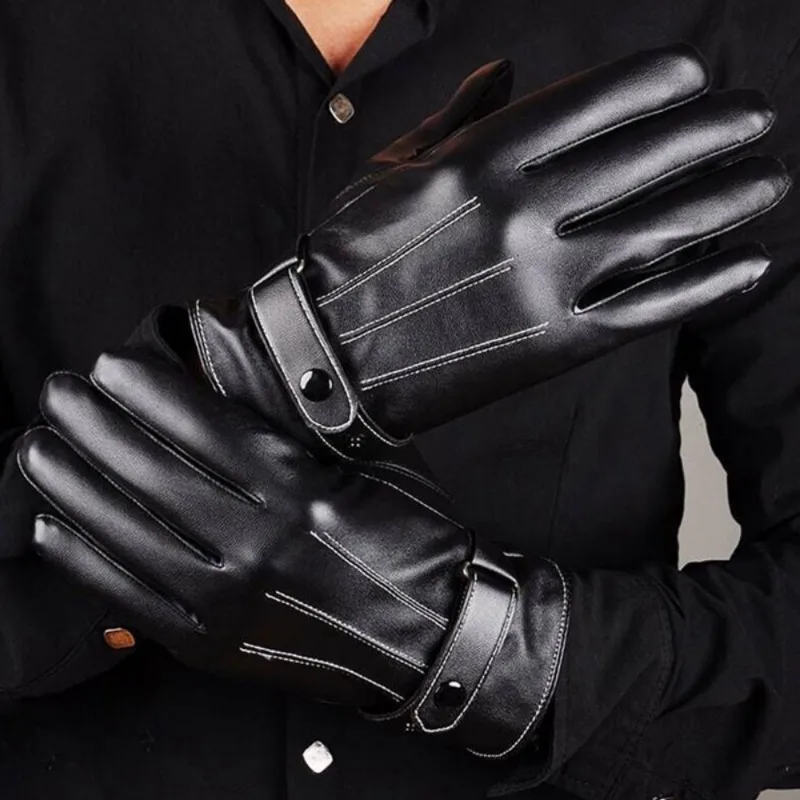 Winter Gloves for Men Palm Warm Thermal Glove for Running Cycling Motorcycle Hiking Ski Driving Work Cold-proof Gloves