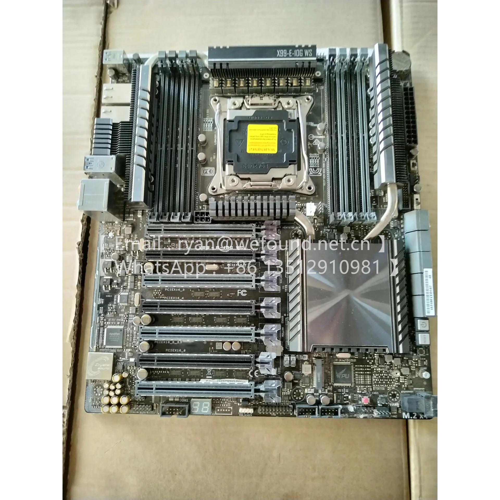 

X99-E-10G WS PC / SERVER BOARD