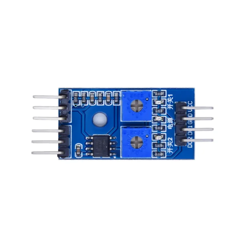 2 Way Two Channel Line Track Sensor TCRT5000 Infrared IR Reflective Photoelectric Barrier Switch