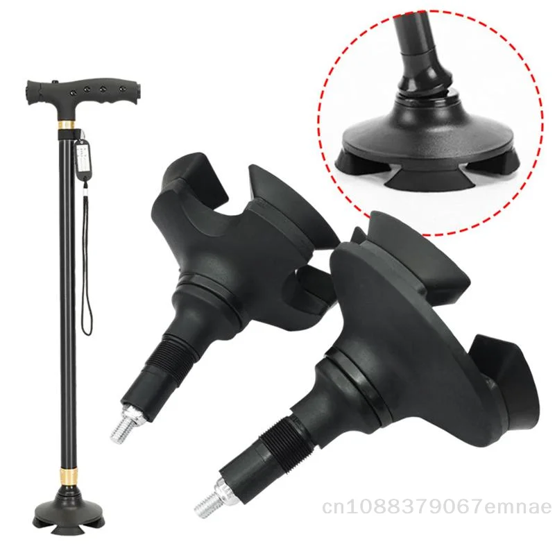 

[ZYAS]Non-Slip Crutch Tips Walking Cane Foot Covers For Elderly Stability Trekking Pole Protector Hiking Stick End Caps Cane
