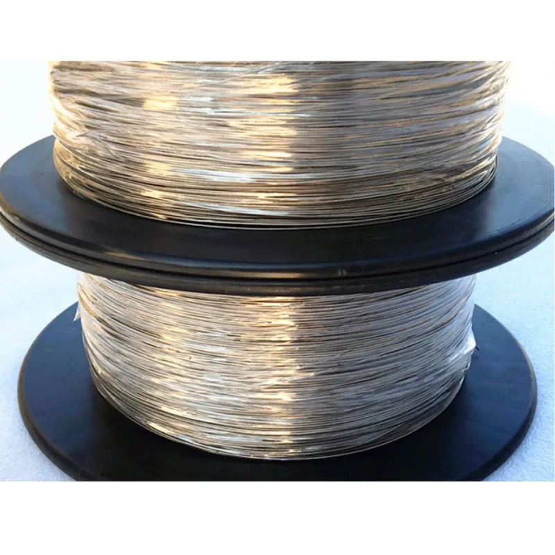 TA2 99.99% Pure Titanium Wire Diameter 0.2/0.3/0.4/0.5/0.6/0.8/1/1.2/1.5/2mm Corrosion Resistance Acid And Alkali Resistance