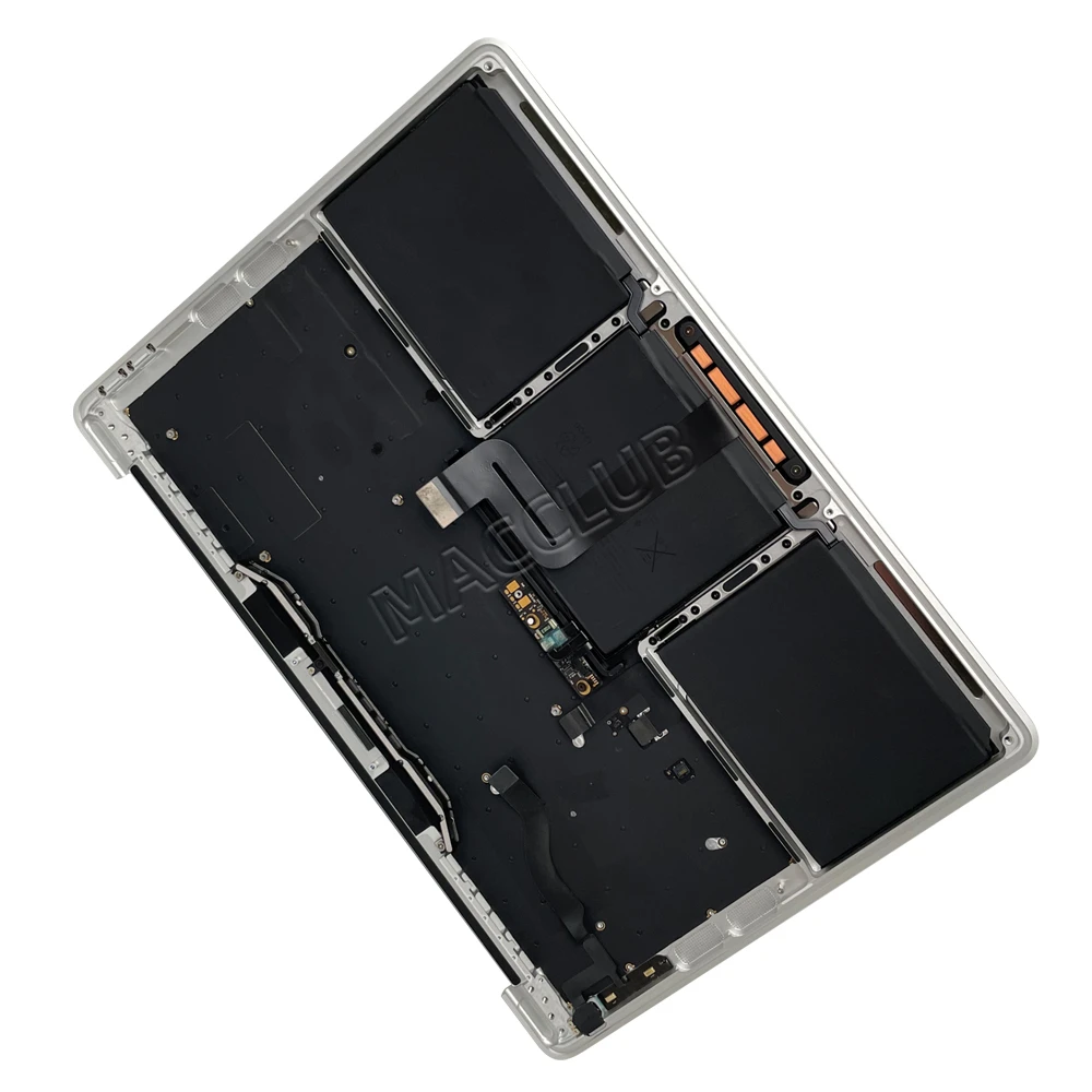 Imagem -03 - Prata A1708 2023 2023 Teclado Mais Topcase Bateria A1713 Trackpad para Macbook Retina A1708 Emc 2978 3164 Topcase Teclado Battey