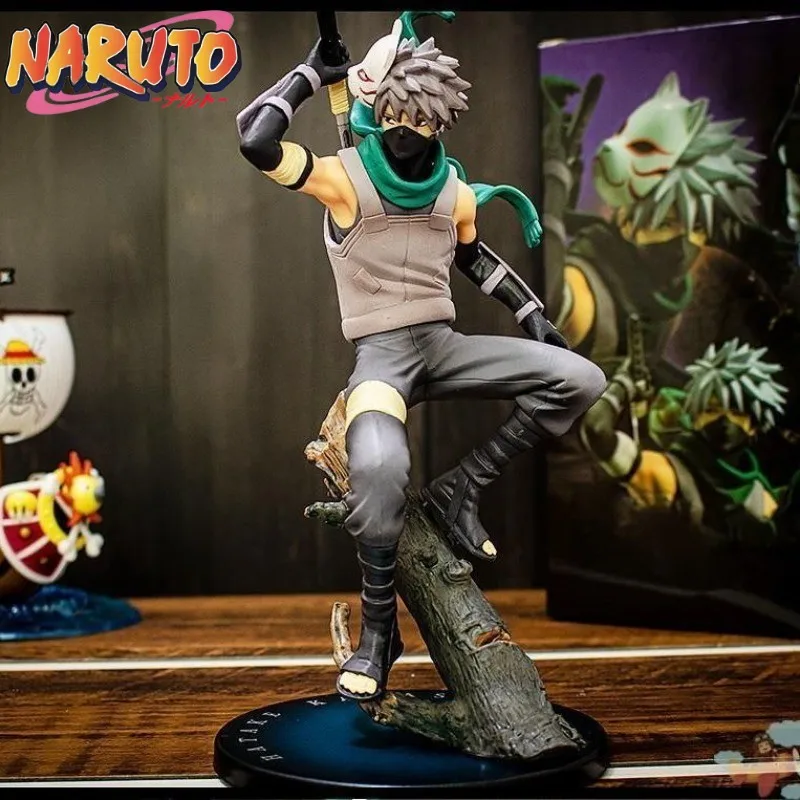 سلسلة ناروتو هاتاكي كاكاشي بوي شخصية جديدة رائعة شخصية الرسوم المتحركة أنيمي نموذج مجموعة الشكل الحلي هدايا العيد