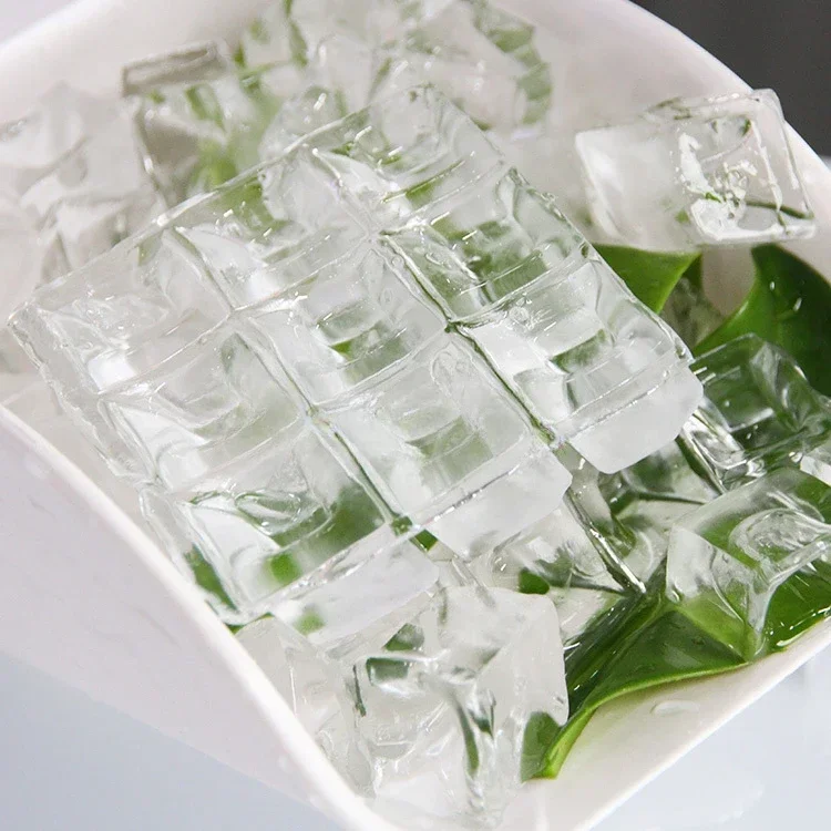 Eating Ice Making Machine Large Commercial Ice Maker 5tons Per Day for Selling Ice Cube To Hotel Restaurant Night Club