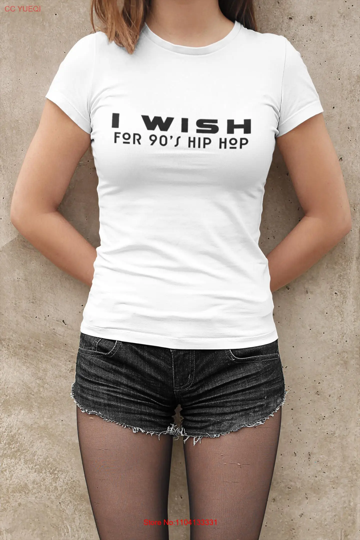 Express your aspirations with the I Wish For 90's Hip Hop Music unisex short sleeve t shirt Rap Old School