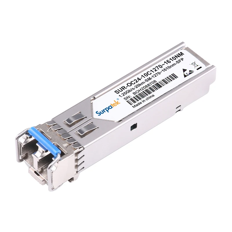 Generic Compatible up to 120km 1000BASE-CWDM SFP for Monitors Gigabit PoE Switch