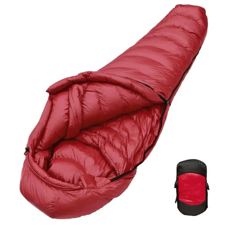 

Wholesale Down Sleeping Bag Winter -20 Sleeping Bag for Adult Camping