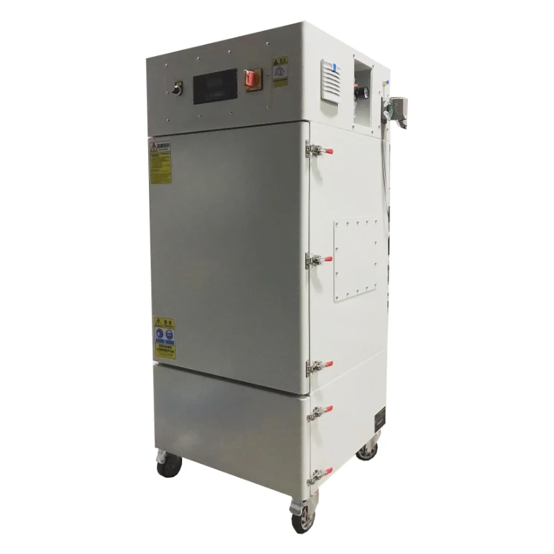 Pulse dust collector, large air volume, vacuum negative pressure, variable speed dust collector