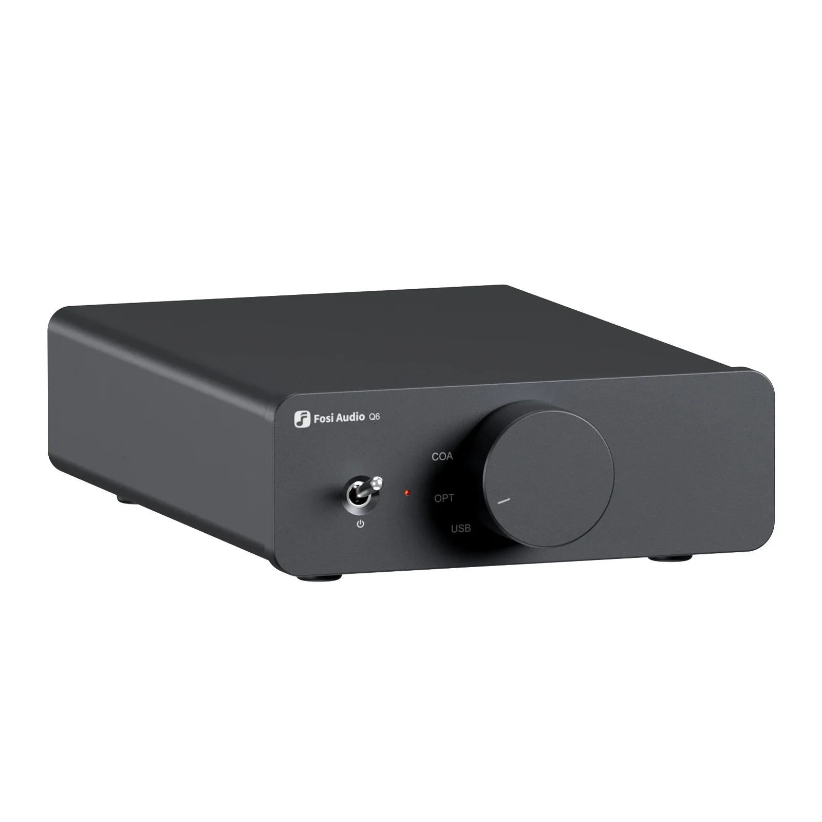 

Fosi Audio Q6 USB DAC – XMOS XU316 & AK4493 Chipset, PCM 768kHz/32Bit & DSD512 Compact Desktop Hi-Fi DAC