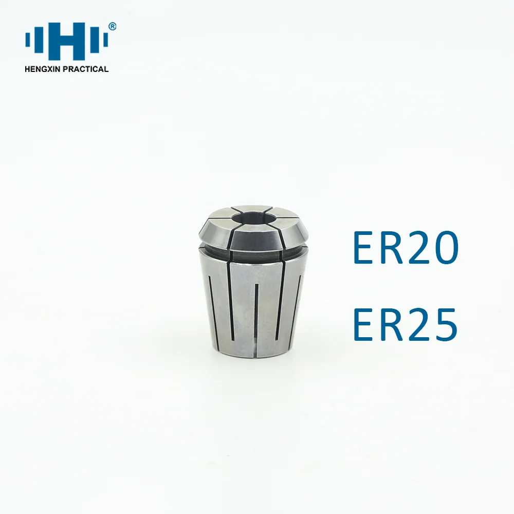 HENGXIN ER Spring Collet ER20 ER25 CNC Lathe Milling Cutting Tool Holder Engraving Machine Center Chuck Tools High Precision
