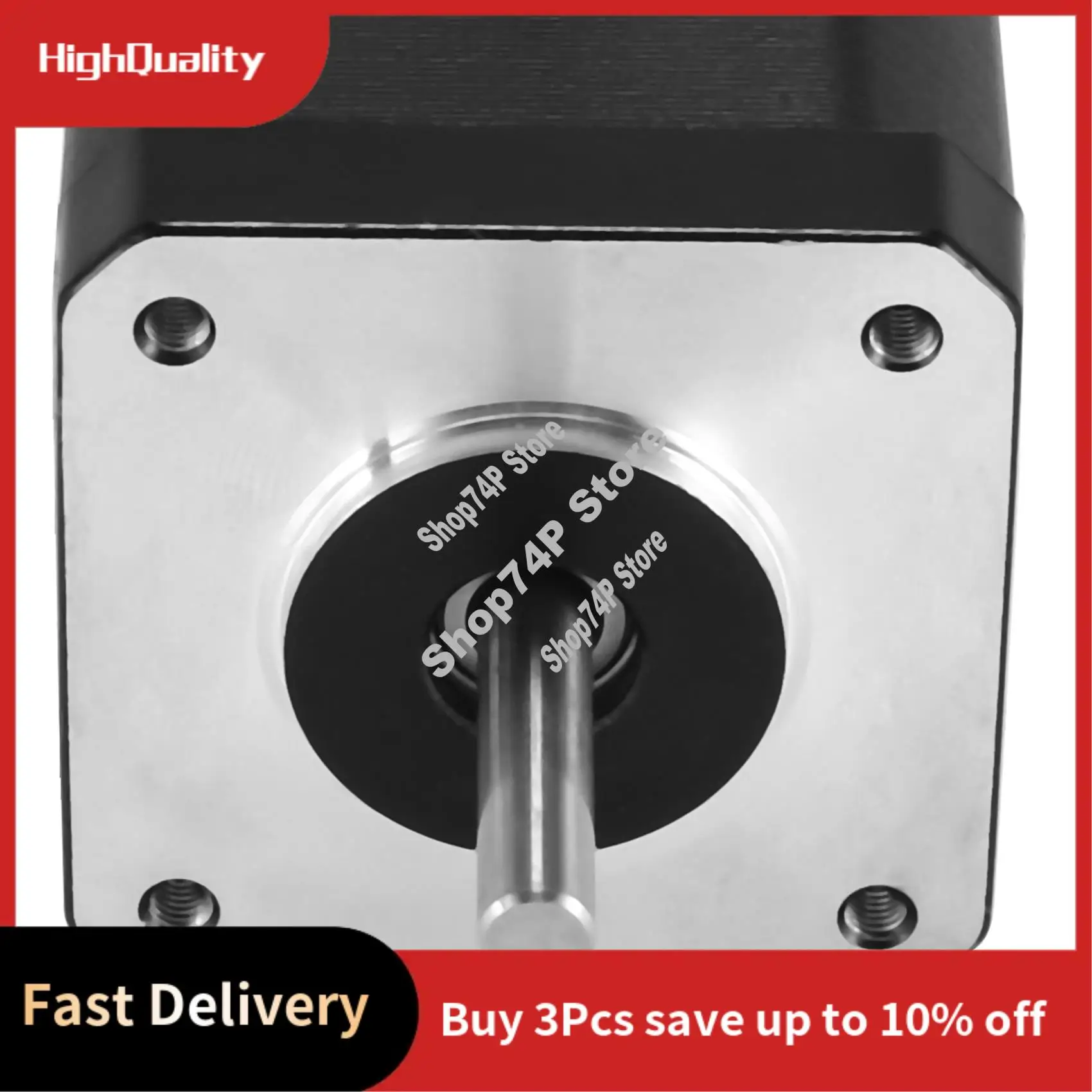 

Биполярный шаговый двигатель ABJY с высоким крутящим моментом Nema 17, 92 унций дюйма/65 Нм, 2,1 А, двигатель экструдера