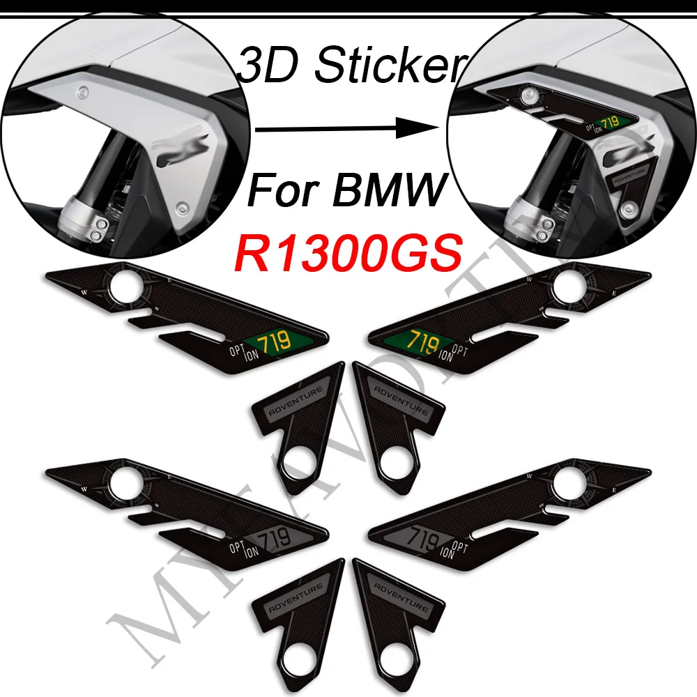 

For BMW motorcycle R1300GS R 1300 GS 1300GS ADV Adventure Fuel Tank Pad Sticker Trunk Luggage Cases Fairing Fender Decals Kit