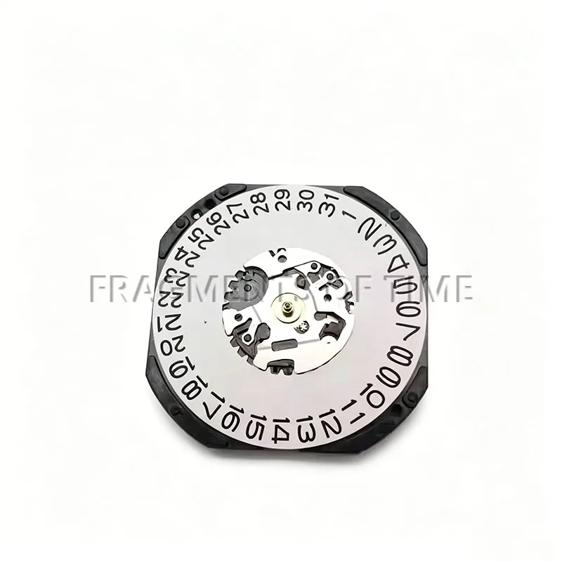 JAPAN VX42 Movement With Date Calendar Display Japan Movement VX42E Three Hands Calendar Date Metal Quartz Movement