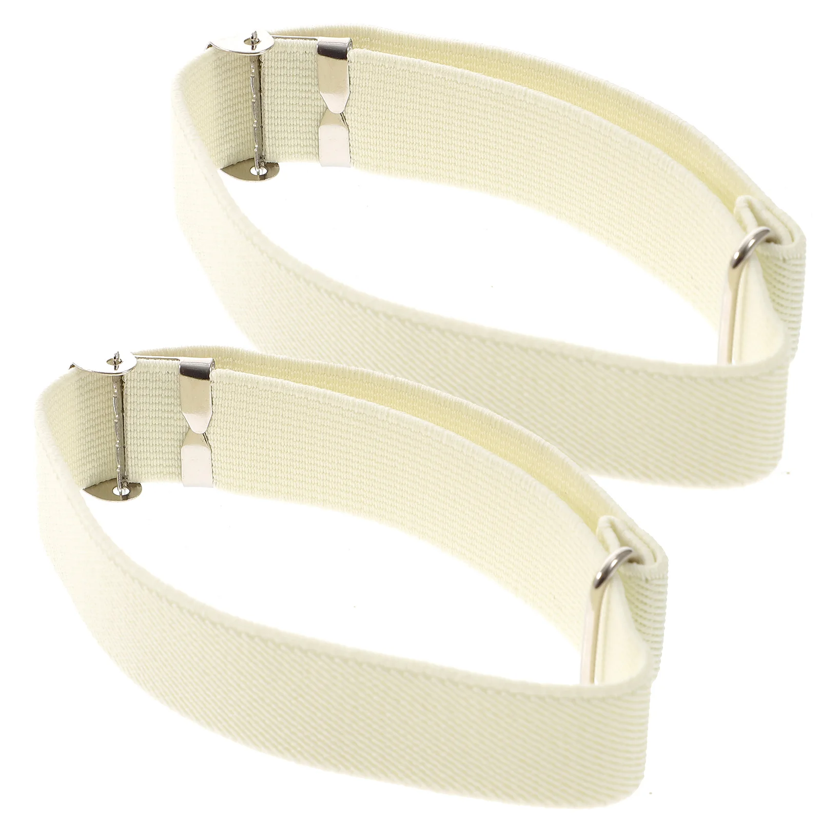 

Unisex Sleeve Arm Ring Armbands Polyester White Elastic Bracelet Fashion Stretchable Universal Fits Most People Great Gift Idea