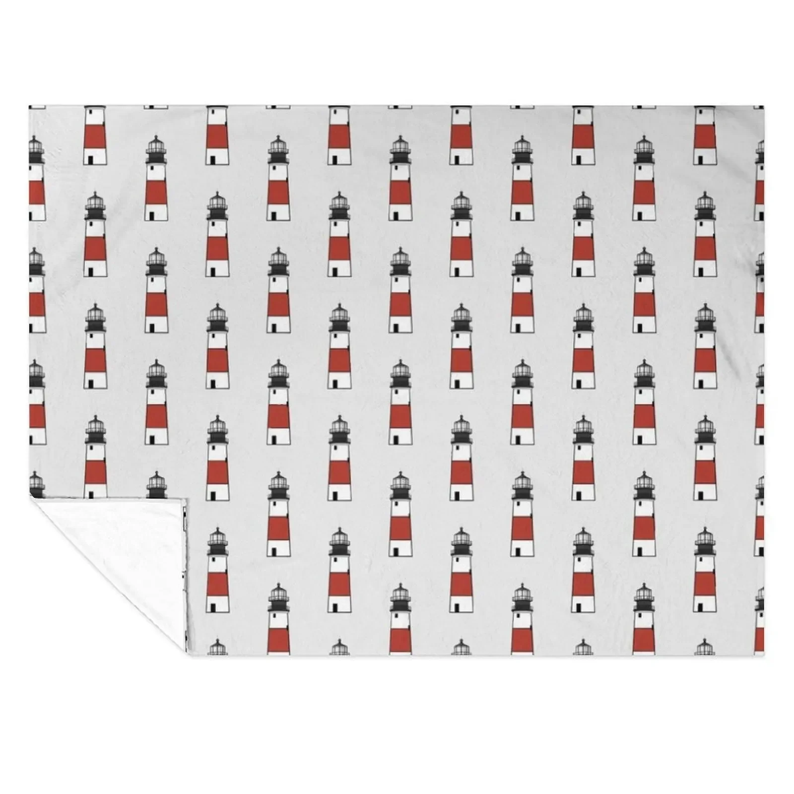 

Sankaty Head Lighthouse Throw Blanket Multi-Purpose Soft Big Polar Luxury Thicken Blankets
