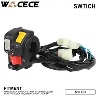 Accesorios para motocicletas ATV, interruptor de arranque eléctrico, interruptor indicador de señales de giro para Honda TRX400EX TRX 400 EX, piezas de motocicleta JFG