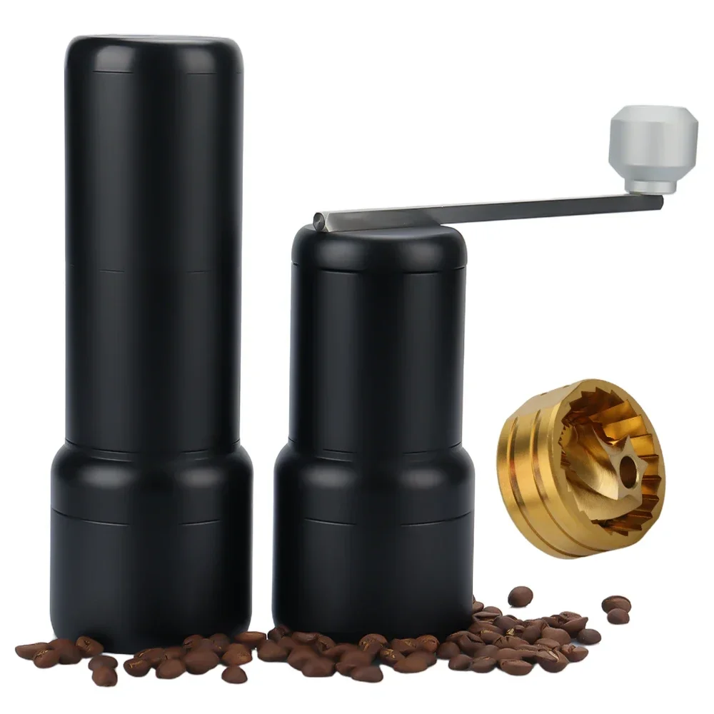 Private Logo Dual USE Electric USB Coffee Grinder Manual Coffee Grindes Titanium Burr Portable Outdoor Coffee Grinder