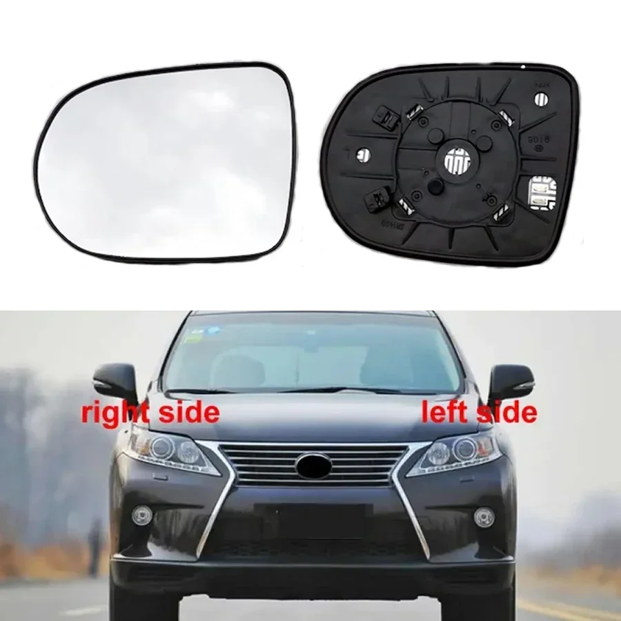 

For Lexus RX RX270 RX350 RX450 2009-2014 Replacement Auto Side Rearview Mirror Glass Rear View Mirrors Lens with Heating