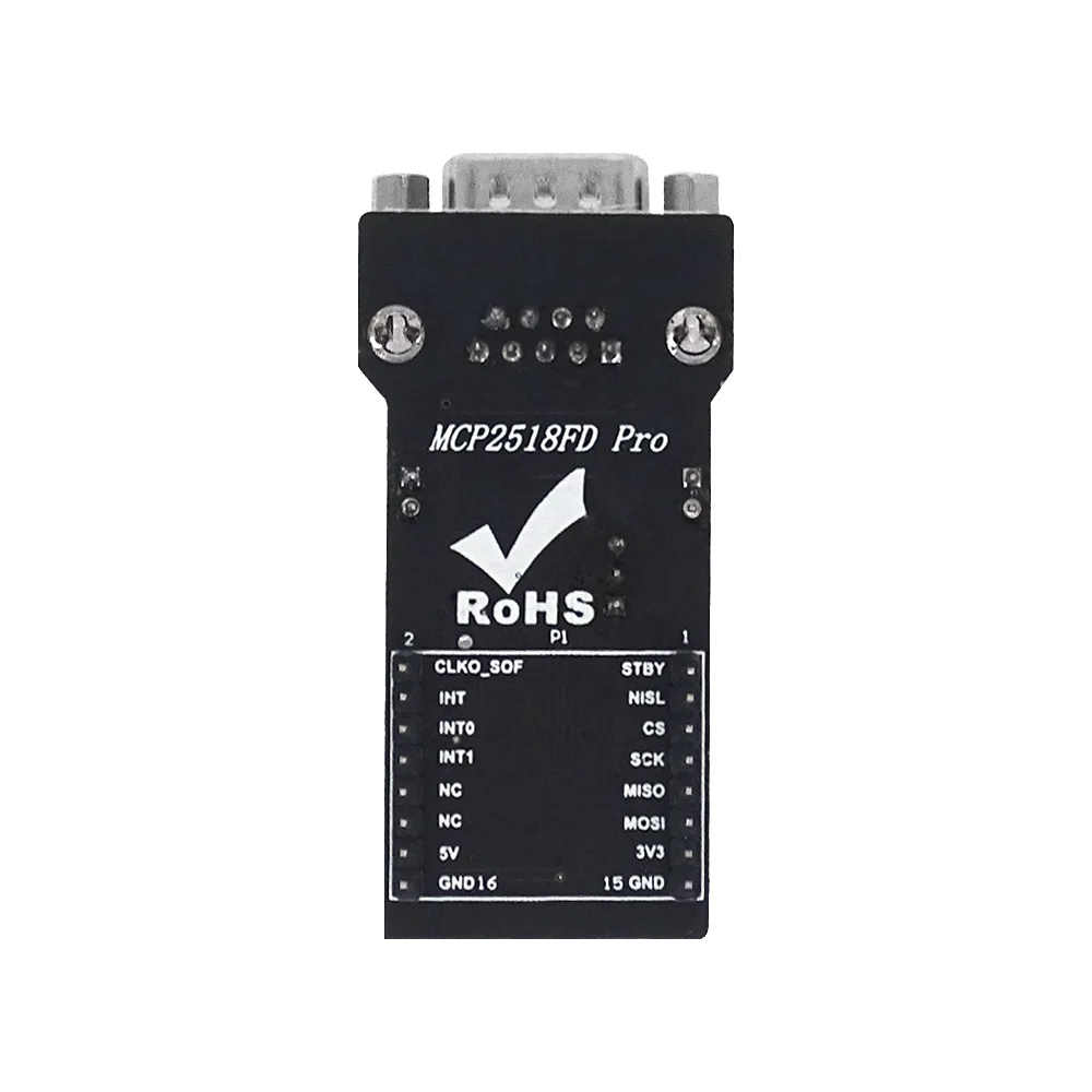 Imagem -02 - Spi para Canfd Módulo Mcp2518fd Transceptor Ata6560 Módulo Cam Bus Super Mcp2515