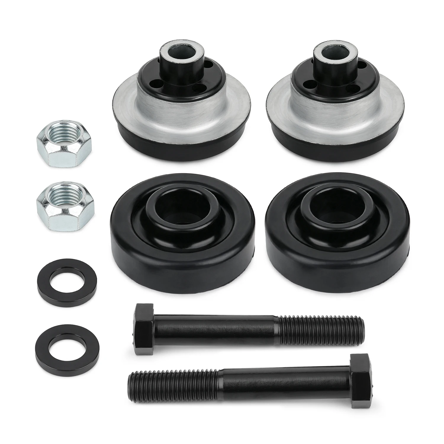 M17337K2 Cab Suspension Bushing Kit for Freightliner Commercial Semi Trucks Heavy Duty Rubber Cabin Mount and Hardware