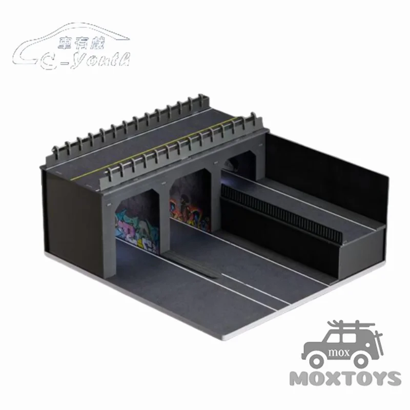 

You N Car 1:64 Highway culverts Scene Display Model Diorama
