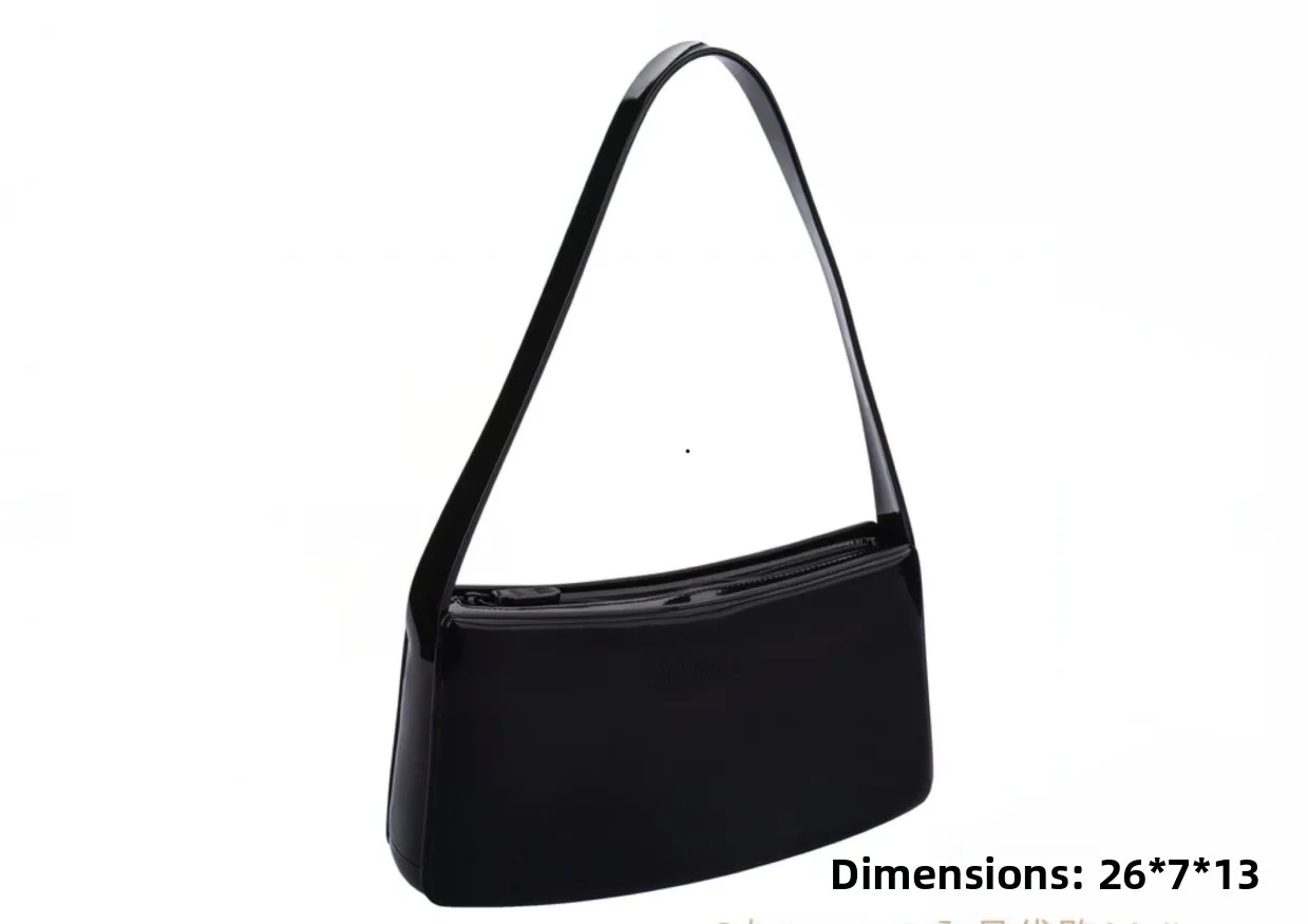 ميليسا السيدات موضة جيلي كاندي اللون حقيبة كتف الشارع الاتجاه بولي كلوريد الفينيل حقيبة يد حقيبة يد كاجوال ربيع جديد وصول 2025