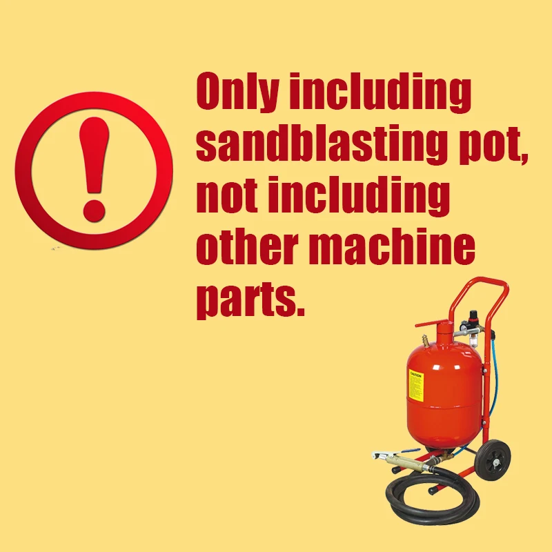 Size can be customized Rust and dust-free portable sandblasting machine for grinding and sanding