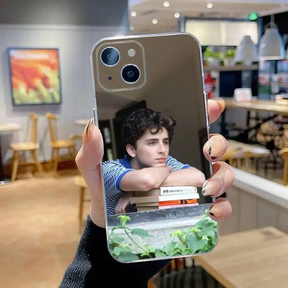 Llámame por su nombre funda de teléfono para iPhone 16,15,14,13,12,11 Pro,Max,Plus,X,XS,XR,SE,Mini silicona transparente suave