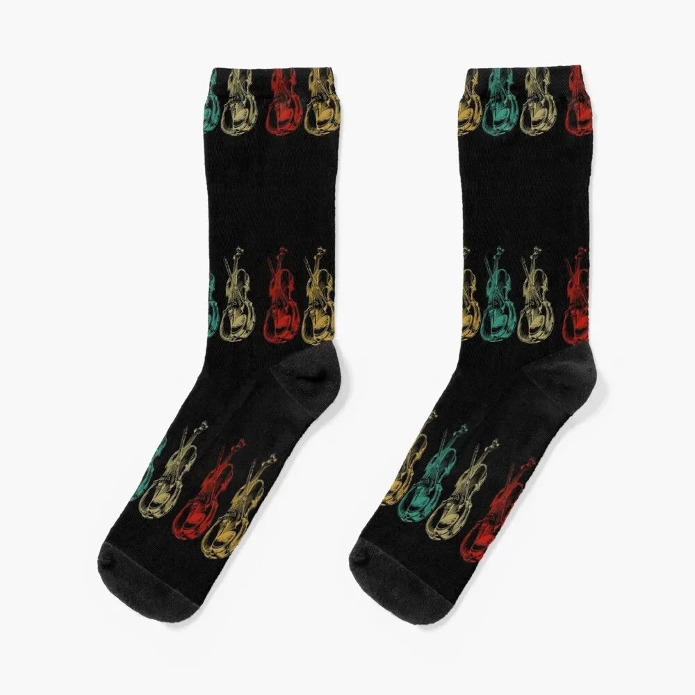 

Retro cello Socks anti slip football new in's Novelties Running Socks Man Women's