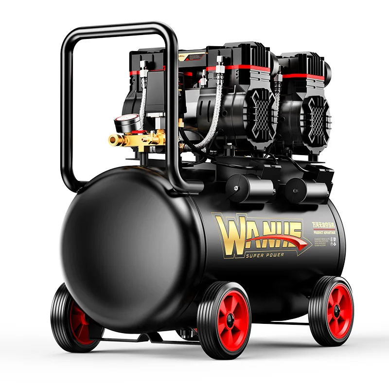 

Oil-free silent portable air compressor