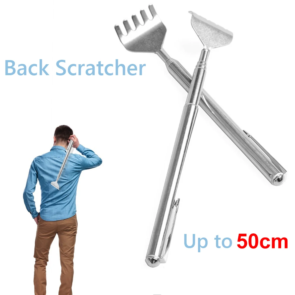 Body Scraper Telescoping Health Care Massage Tool Exendible Back Scratcher Relieve Fatigue Neck Legs Foot Massager