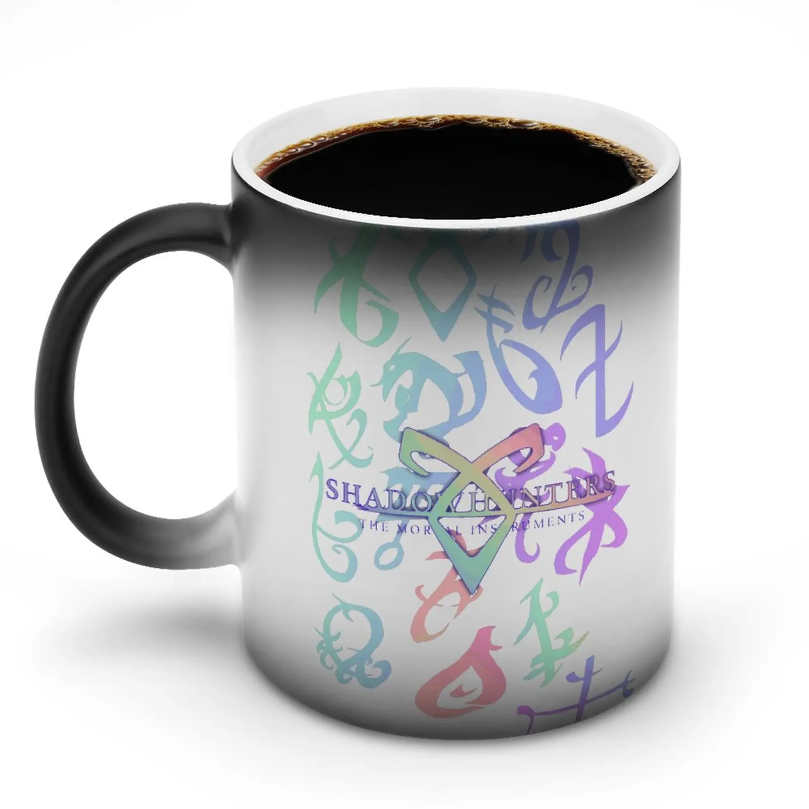 Shadowhunters Mug Modern Pottery Mug Hot Chocolate That Changes Color Creative Cups