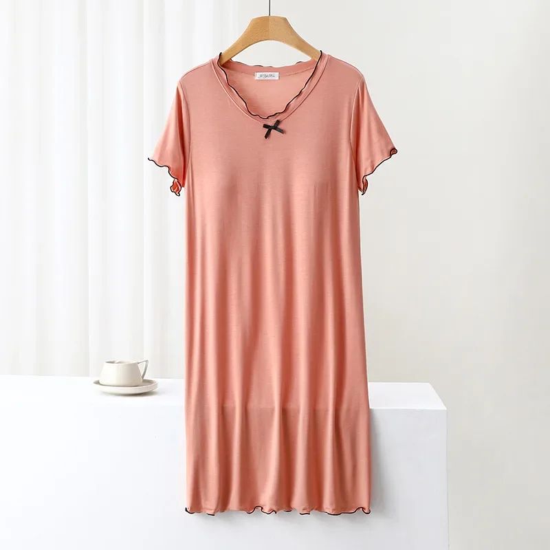 Nightgowns Dresses Women's Clothing Homewear Summer Thin New Wearable Versatile Comfortable Casual Breathable Stylish Loose Fit