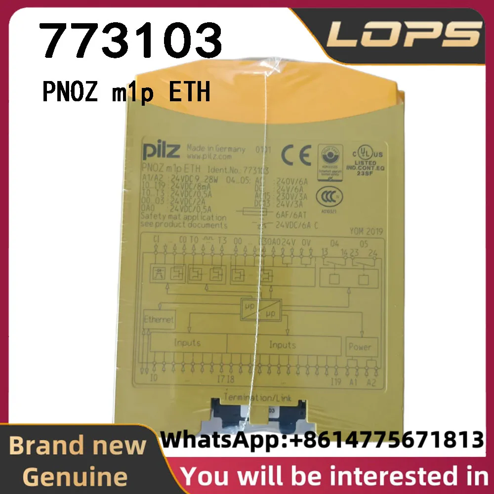 PNOZ m1p ETH Pilz 773103 safety relay, brand new original genuine, large quantity in stock, welcome to inquire