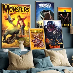 Tremors Movie Anime Posters Sticky Waterproof Paper Sticker Coffee House Bar Kawaii Room Decor