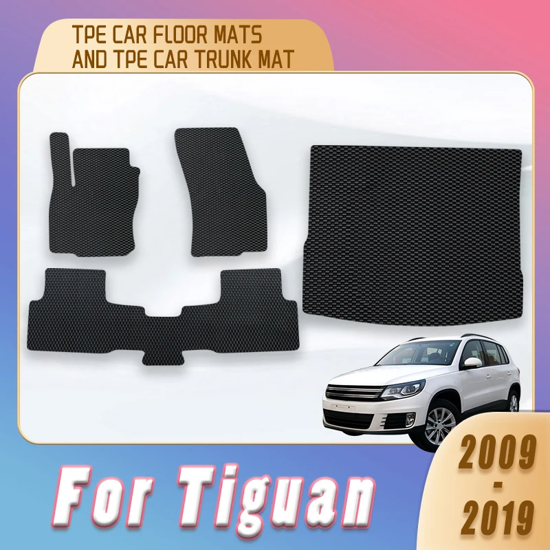 

TPE Car Floor Mats Trunk Carpets For Volkswagen vw Tiguan 2019 2018 2017 2016 2015 2014 2013 2012 2011 2010 2009 Interior Rugs