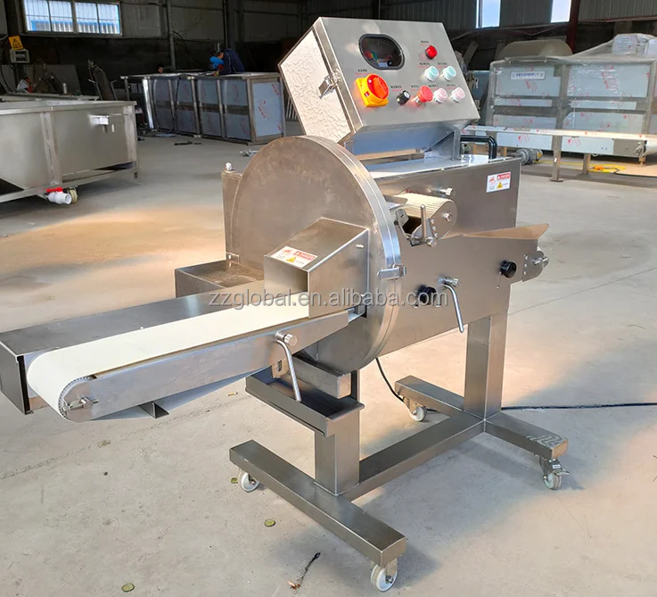 Capacity 300-800 kg per hour pork chop meat bone cutting machine price with good cut  Smoked Meat Slicer