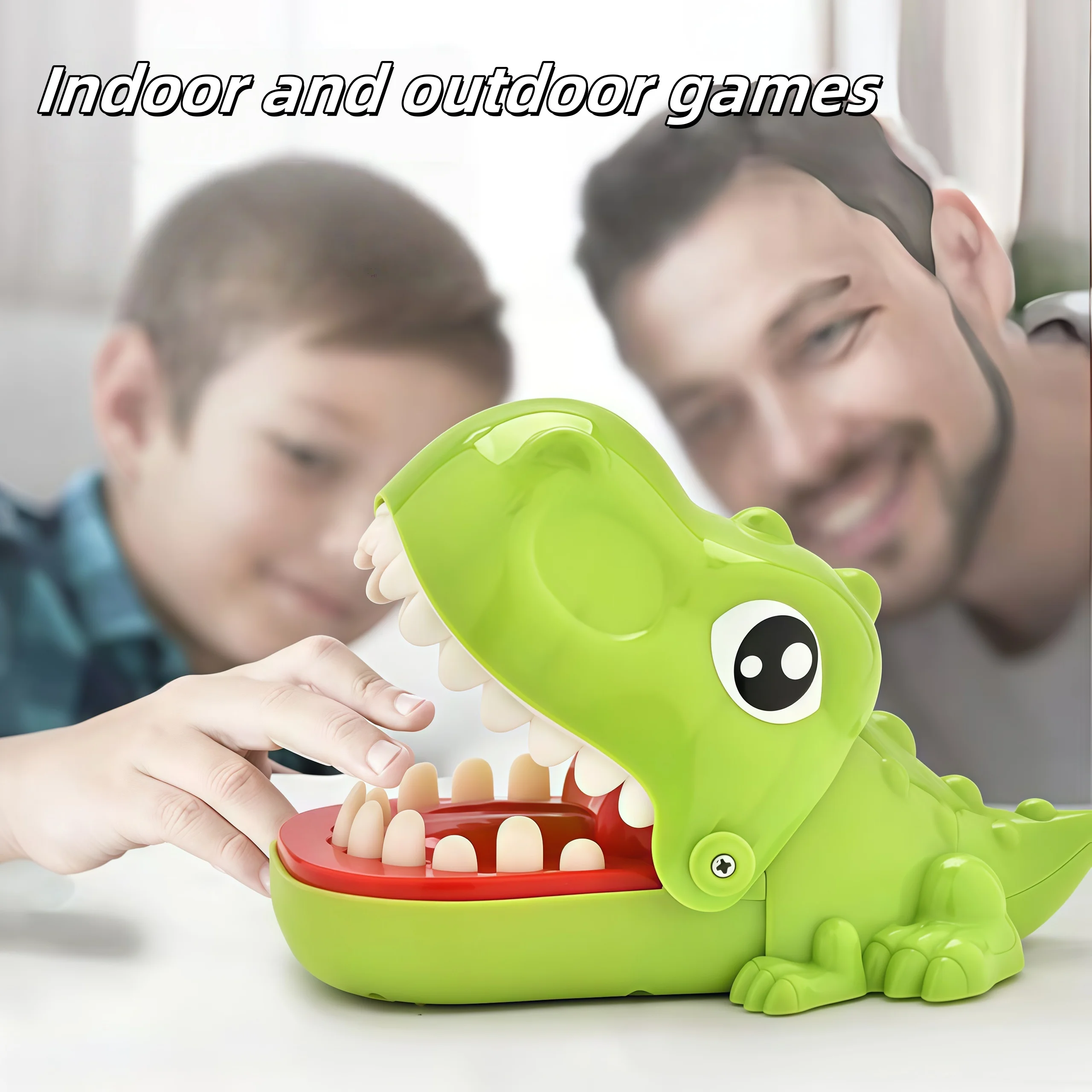 Morso giocattolo dinosauro bambini genitore-figlio scherzo giocattolo decompressione desktop interattivo decisione creazione divertente morso manuale