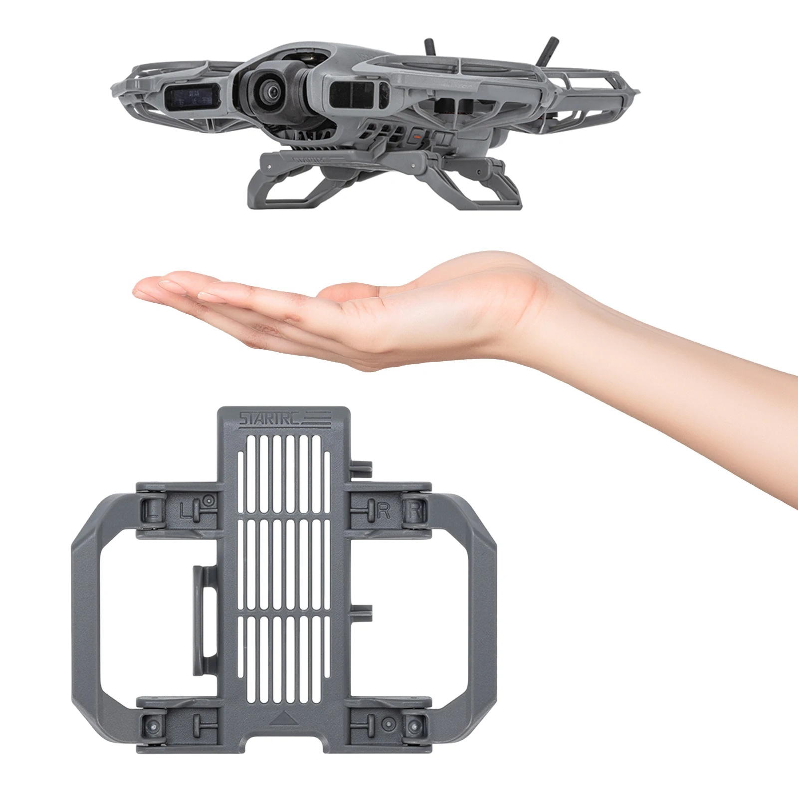 Foldable Landing Gear For DJI Neo 2 Drone Quick Release Height Extender Adjustable Tripod Landing Protector Drone Accessories