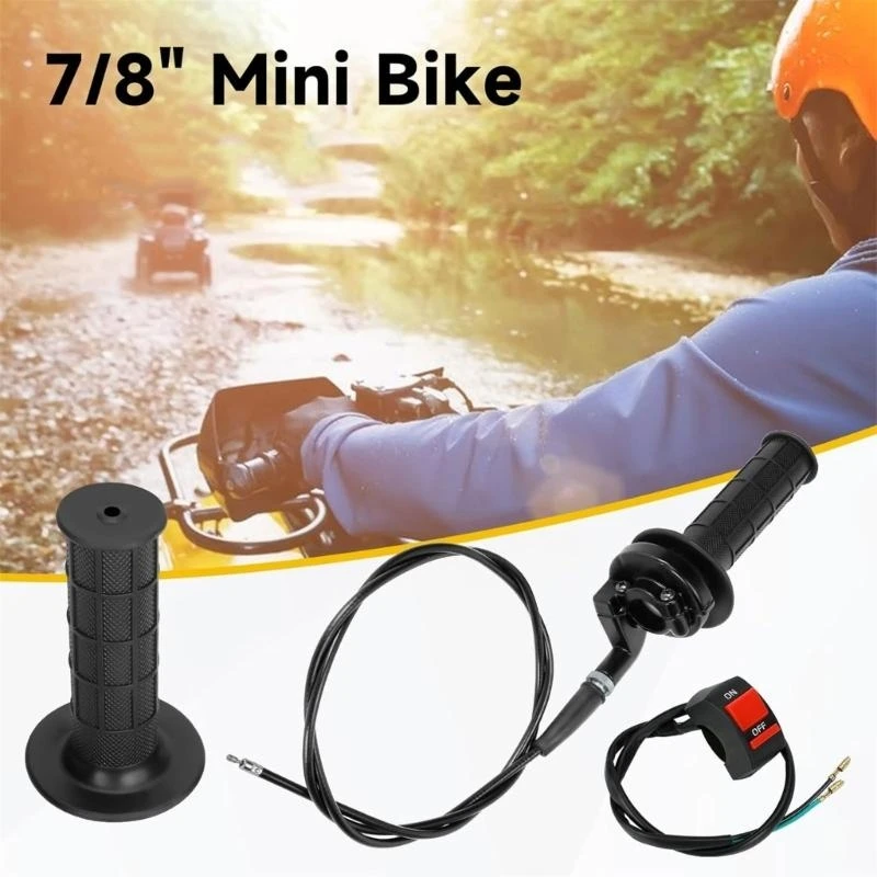 H3CE Universal Motorcycle Throttles Control Unit With Accelerator Mount And Safety Shutdown Mechanism Suitable For Dirt Bikes