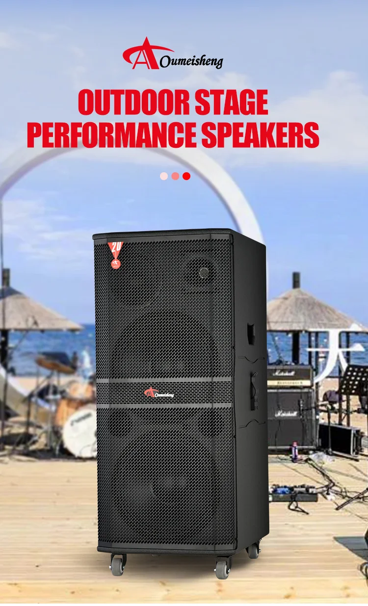 Oumeisheng Dj Partybox 1000W Subwoofer Alto-falante de 12 polegadas Alto-falante de alta potência
