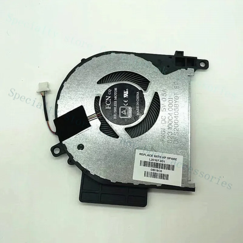Novo Cooler/Ventoinha A+ para CPU HP ENVY X360 15-CN 15-CP TPN-W134 TPN-W135