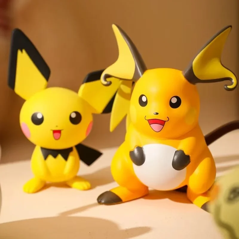 Pokemon Anime Figures Mewtwo Gengar Pikachu Eevee Dragon Cosplay Collection Action Figures Model Toy Birthday Gifts Buy in bulk