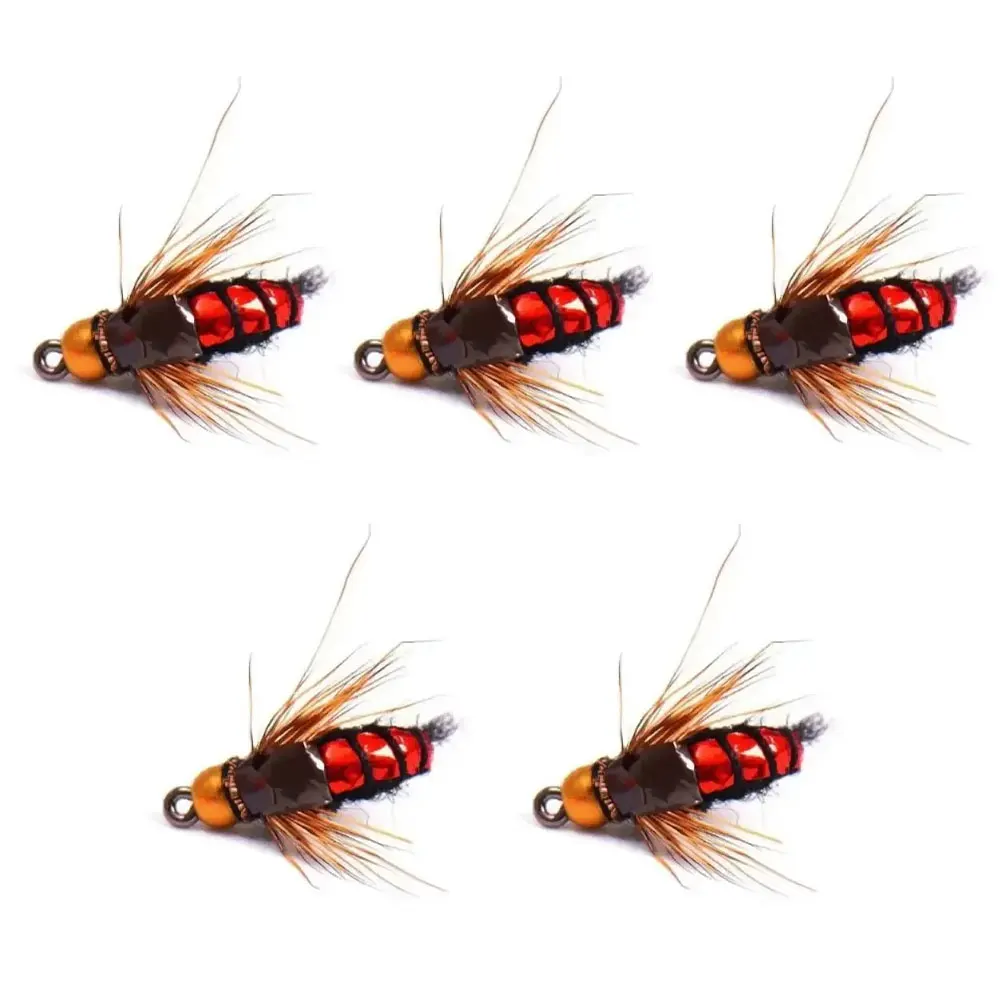 Fly Fishing Flies Kit 5 8 10 32Pcs Artificial Trout Lures Scud Worm Bug Baits Uses for Freshwater Stream River Angling