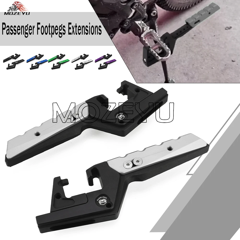 

2025 Motorcycle Accessories For Husqvarna FE 250 /FE 350 /FE 450 /FE 501 2017- 2023 2024 Passenger Footpegs Extensions Foot Pegs