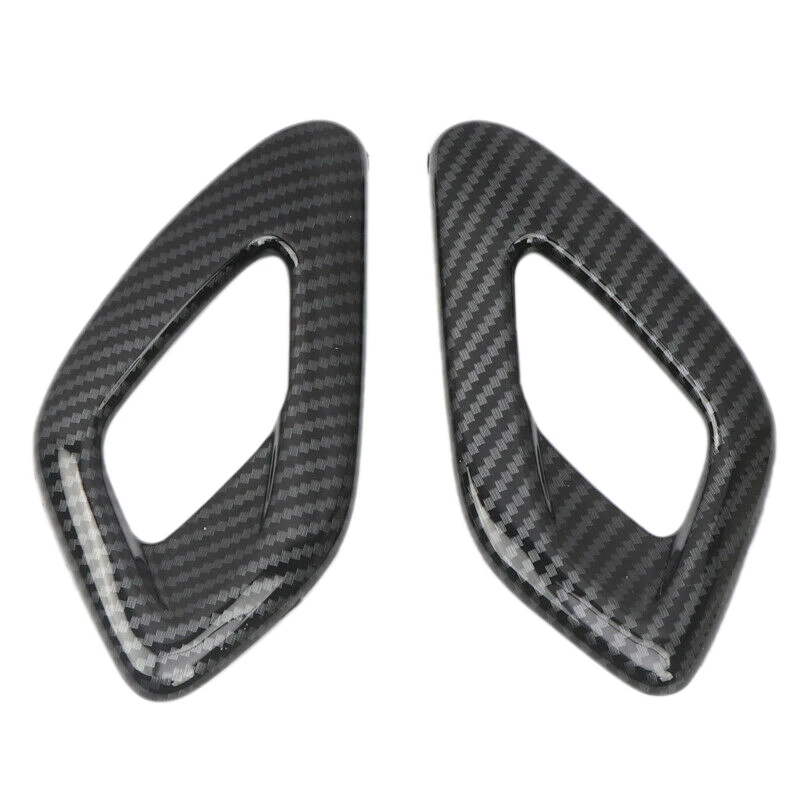 

For Dodge Challenger ABS Carbon Fiber Interior Car Inner Door Handle Cover