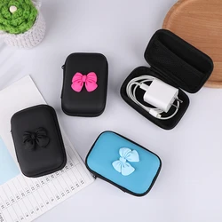 Sundries Travel Storage Bag Charging Case For Earphone Package Zipper Bag Portable Travel Cable Organizer Electronics Storage