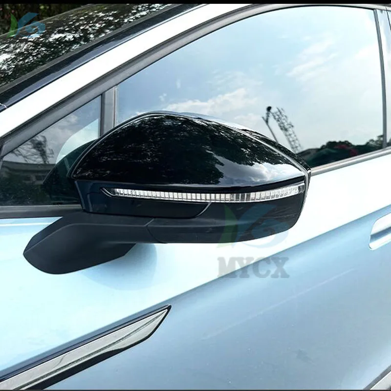 مرآة الرؤية الخلفية غطاء الجناح غطاء مرآة جانبية ل Volkswagen VW ID.4X ID.4 CROZZ 2021 + ملحقات السيارة الأداء #4